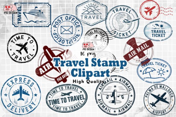 Download Travel Stamp Clipart PNG - Premium Resources