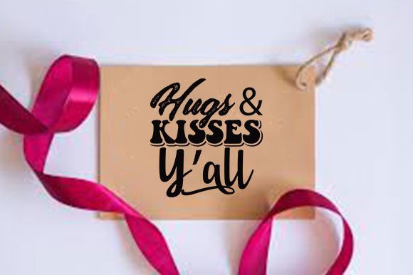 Download Retro Valentine Crafts Design, Hugs &amp; Ki - Valentine crafts Collection