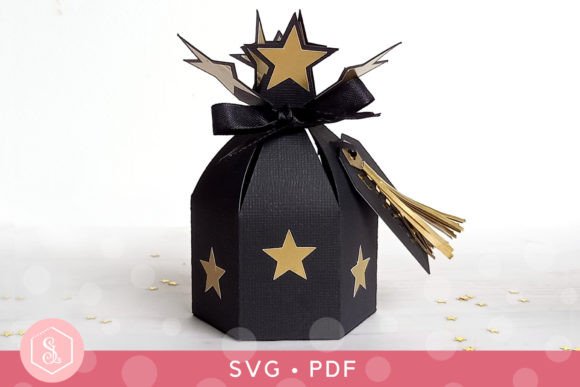 Download Graduation Star Box SVG + PDF Template - Pdf Collection