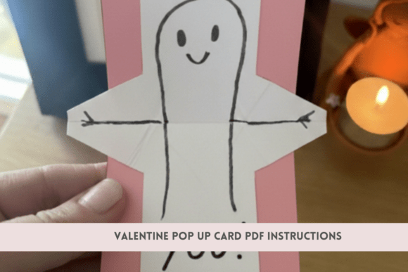 Download Printable Valentine Pop-Up Card PDF - Pdf Collection