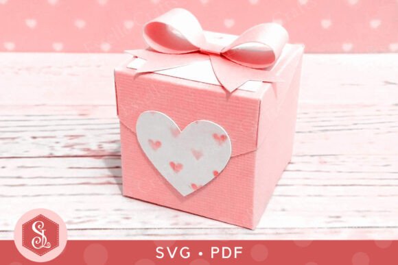 Download Heart Favour Box SVG&nbsp;+&nbsp;PDF Template - Pdf Collection